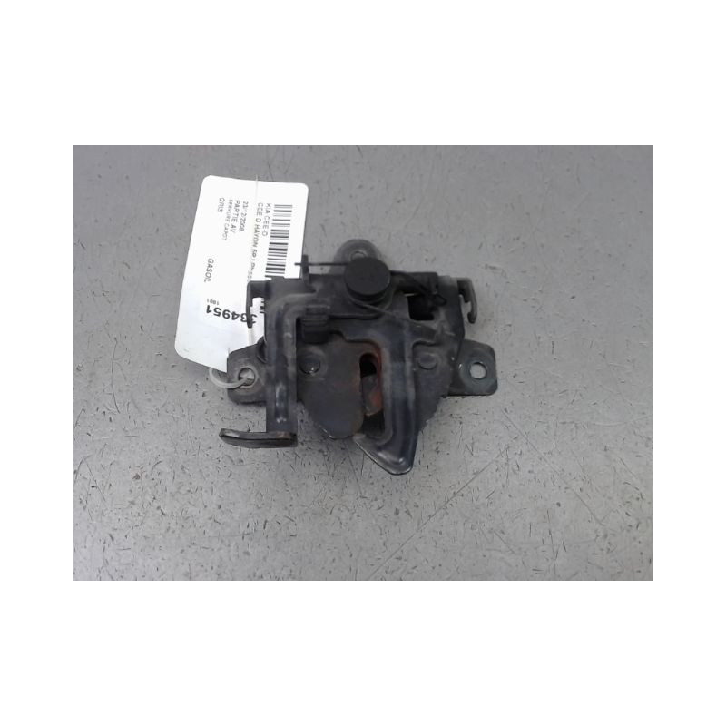 SERRURE CAPOT KIA CEE D I Phase 1 2007-2009