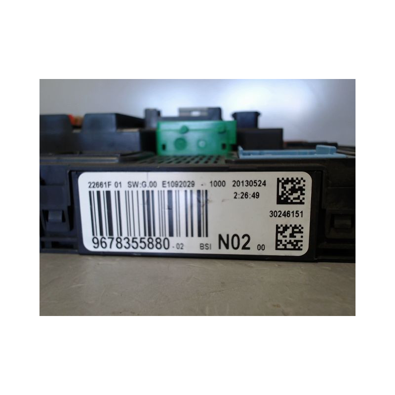 BOITIER GESTION HABITACLE PEUGEOT 208 12-15