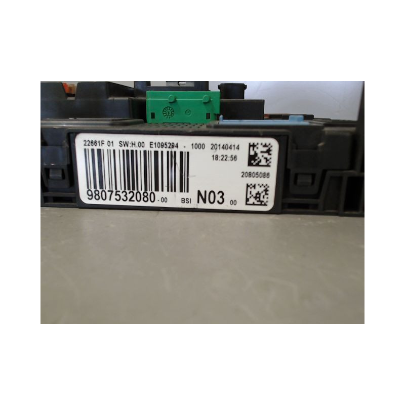 BOITIER GESTION HABITACLE PEUGEOT 208 12-15