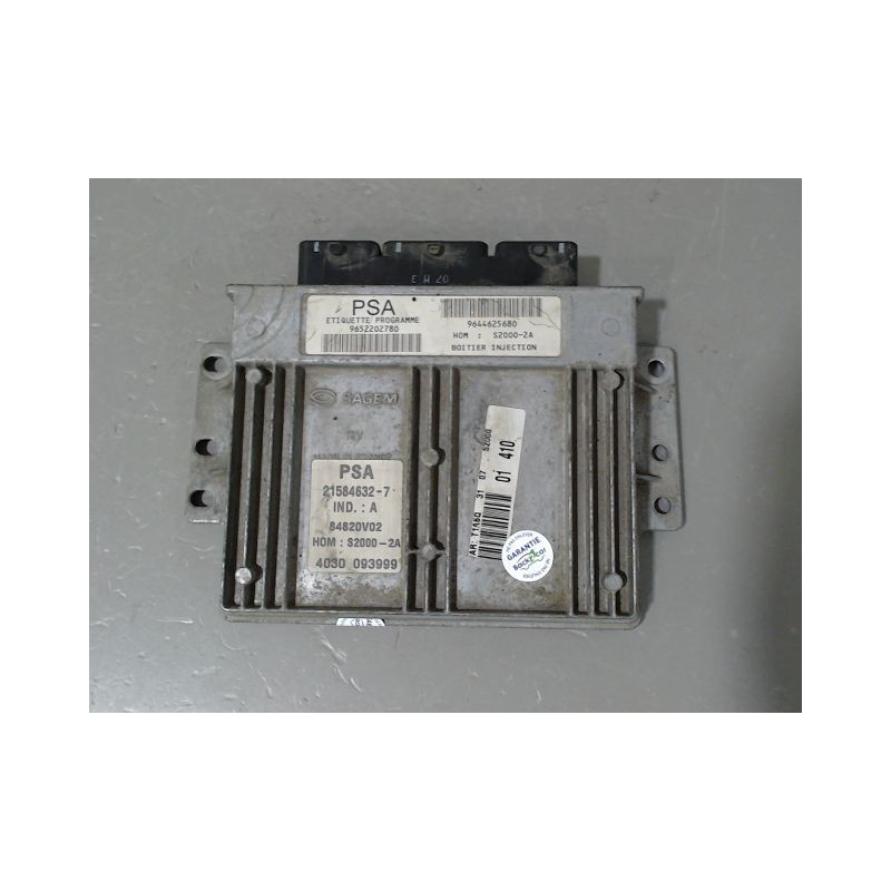 CALCULATEUR MOTEUR PEUGEOT 206 98-09