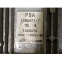 CALCULATEUR MOTEUR PEUGEOT 206 98-09