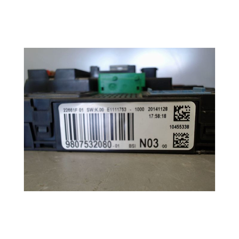 BOITIER GESTION HABITACLE PEUGEOT 208
