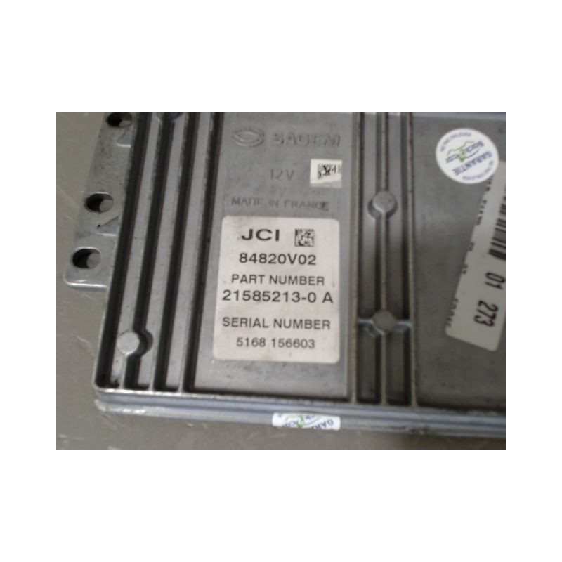 CALCULATEUR MOTEUR PEUGEOT 1007