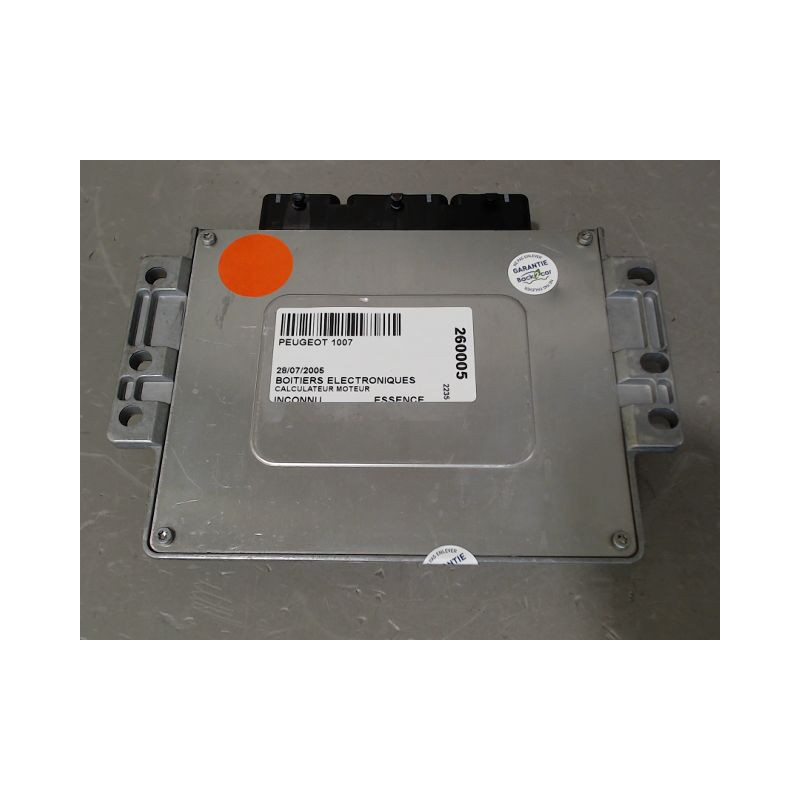 CALCULATEUR MOTEUR PEUGEOT 1007