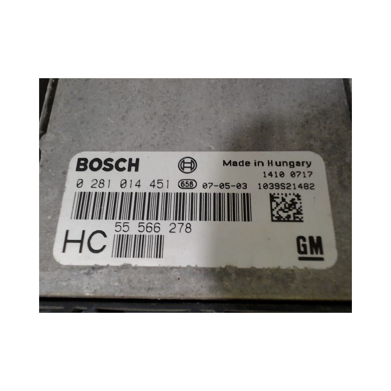 CALCULATEUR MOTEUR OPEL ASTRA
