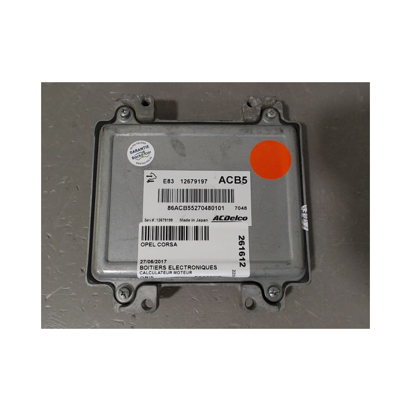CALCULATEUR MOTEUR OPEL CORSA