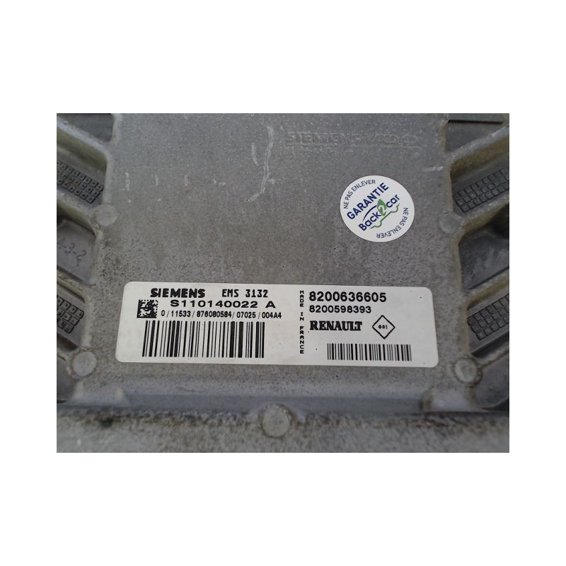 CALCULATEUR MOTEUR DACIA LOGAN