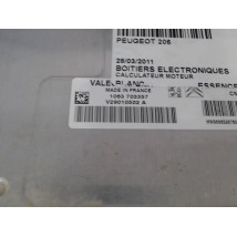 CALCULATEUR MOTEUR PEUGEOT 206