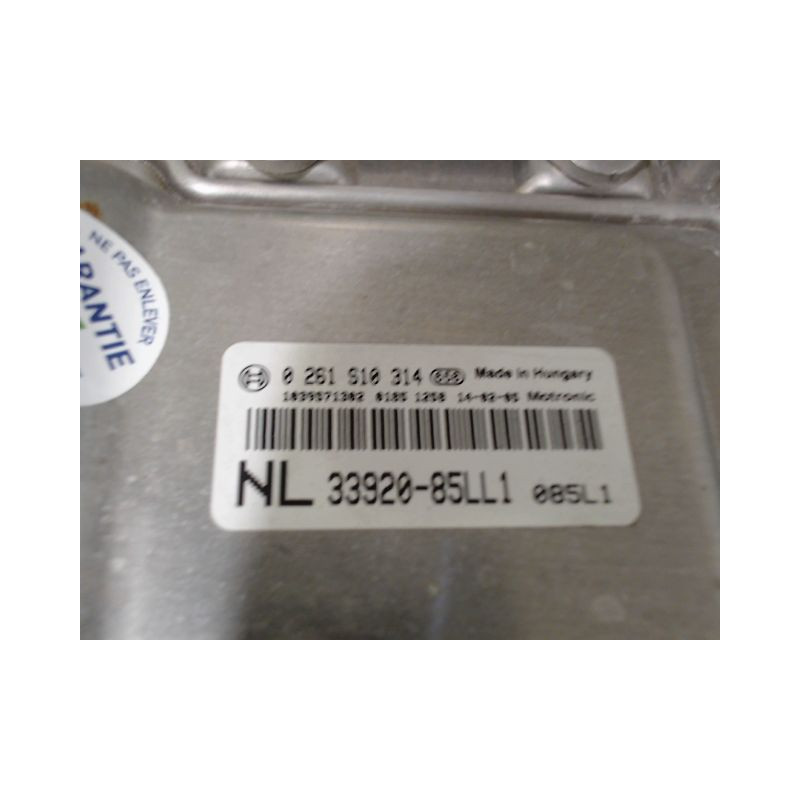 CALCULATEUR MOTEUR OPEL AGILA