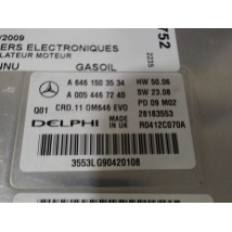 CALCULATEUR MOTEUR MERCEDES CLASSE C