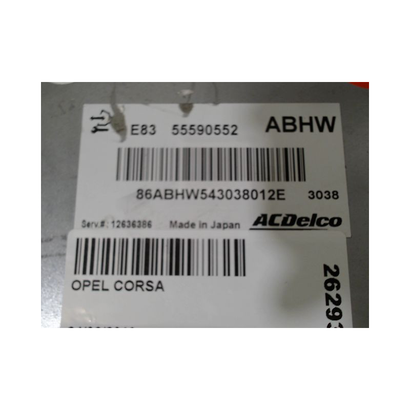 CALCULATEUR MOTEUR OPEL CORSA