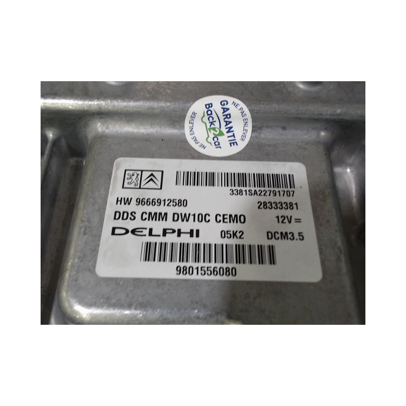 CALCULATEUR MOTEUR PEUGEOT 5008