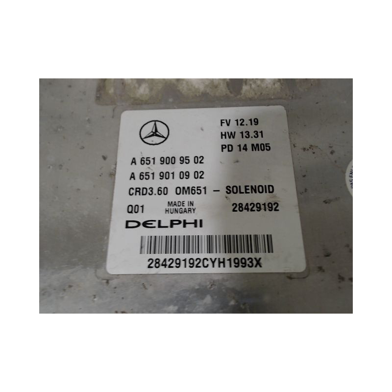 CALCULATEUR MOTEUR MERCEDES GLA