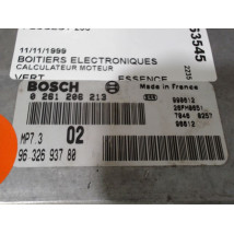 CALCULATEUR MOTEUR PEUGEOT 206