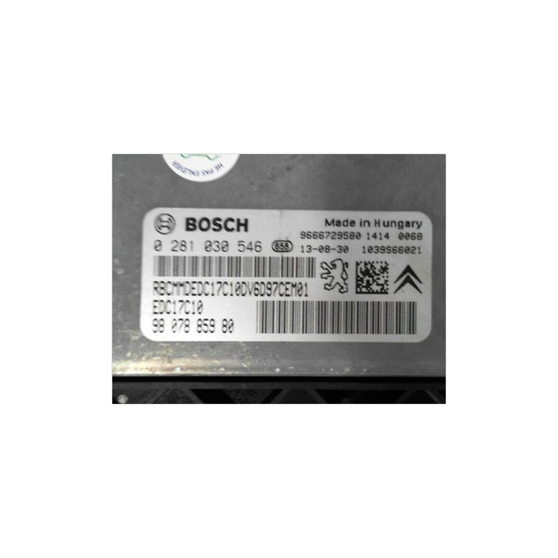 CALCULATEUR MOTEUR CITROEN C4 II 10-15