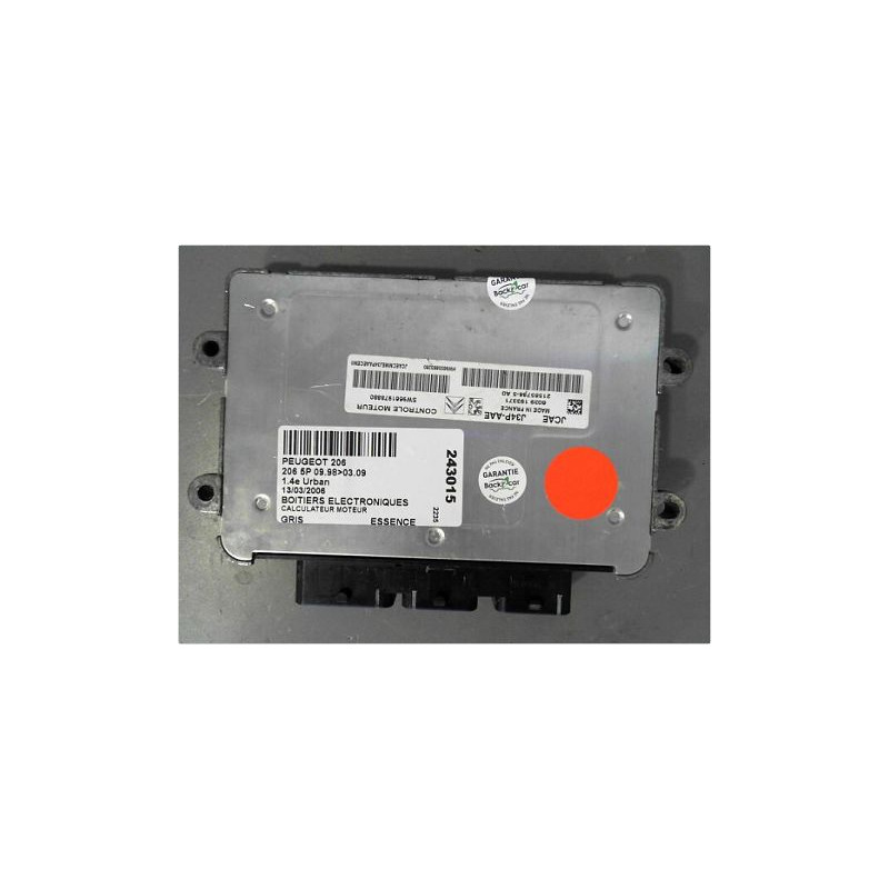 CALCULATEUR MOTEUR PEUGEOT 206 98-09