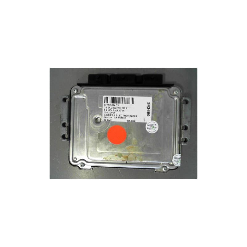 CALCULATEUR MOTEUR CITROEN C3 2002-2005