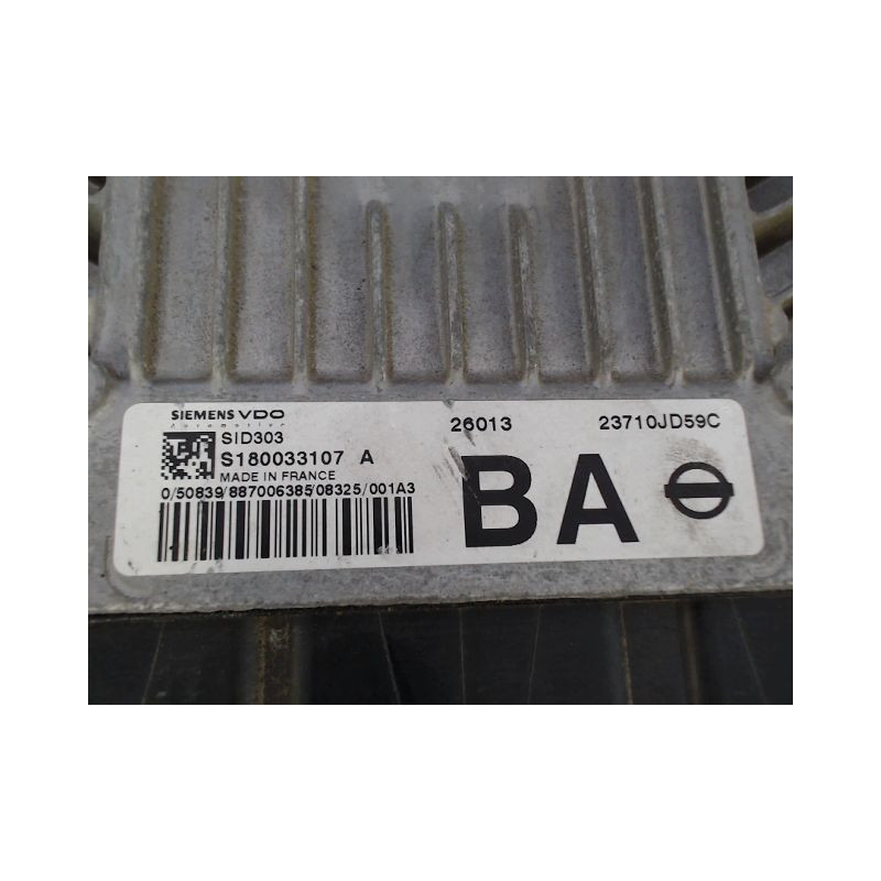 CALCULATEUR MOTEUR NISSAN QASHQAI 07-10