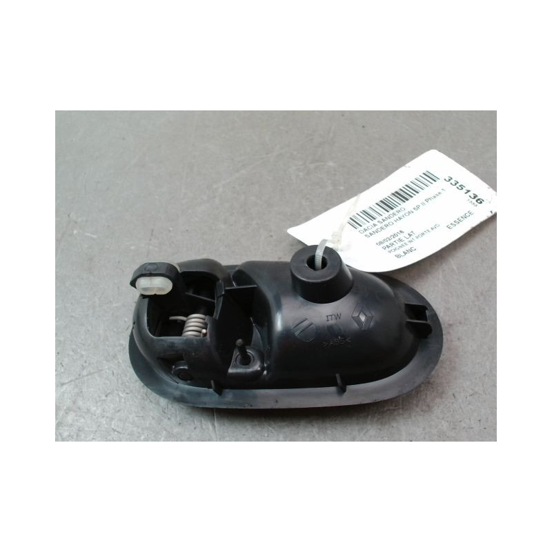POIGNEE INTERIEURE PORTE AVANT DROIT DACIA SANDERO II Phase 1 2012-...