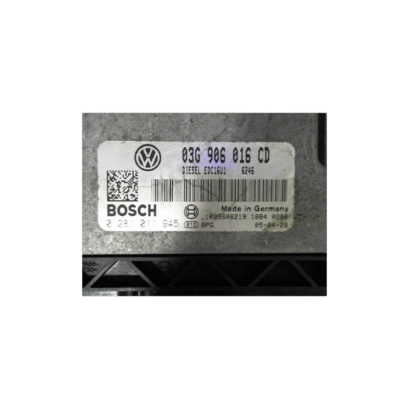 CALCULATEUR MOTEUR VOLKSWAGEN TOURAN 03-06