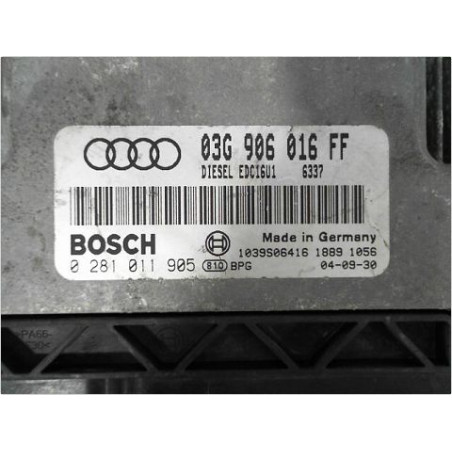 CALCULATEUR MOTEUR AUDI A3 SPORTBACK 04-08