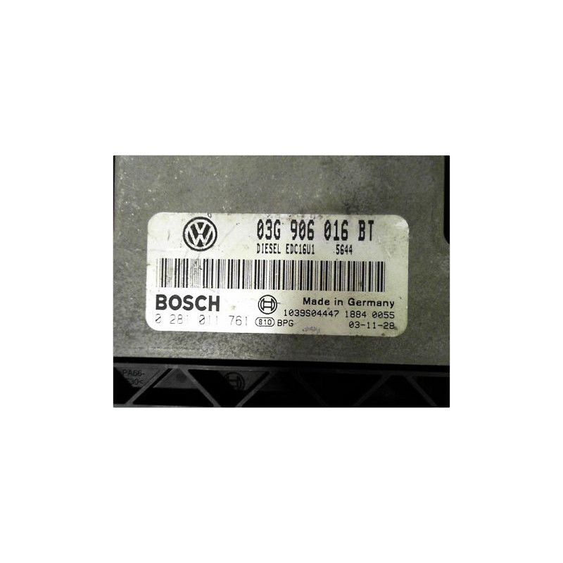 CALCULATEUR MOTEUR VOLKSWAGEN TOURAN 03-06