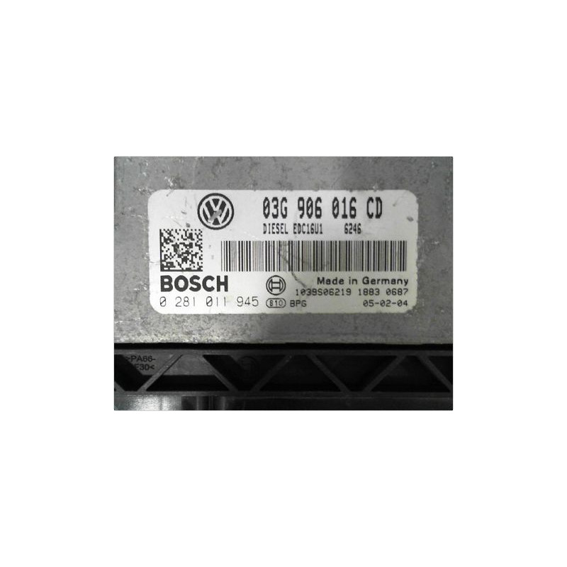 CALCULATEUR MOTEUR VOLKSWAGEN TOURAN 03-06