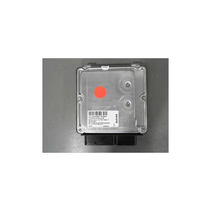 CALCULATEUR MOTEUR VOLKSWAGEN TOURAN 03-06