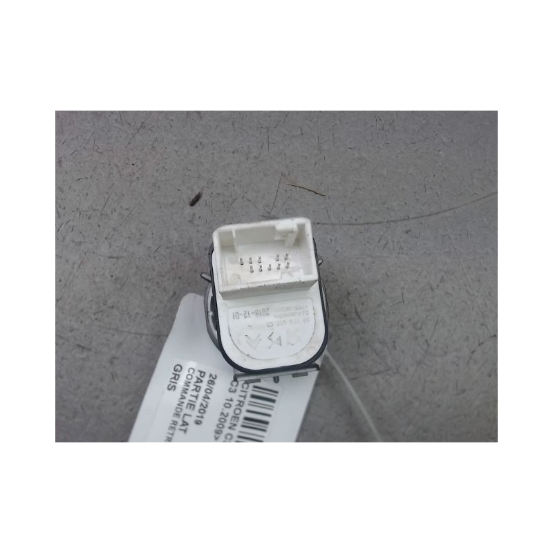 COMMANDE RETROVISSEUR EXTERIEUR ELECTRIQUE CITROEN C3 2009-