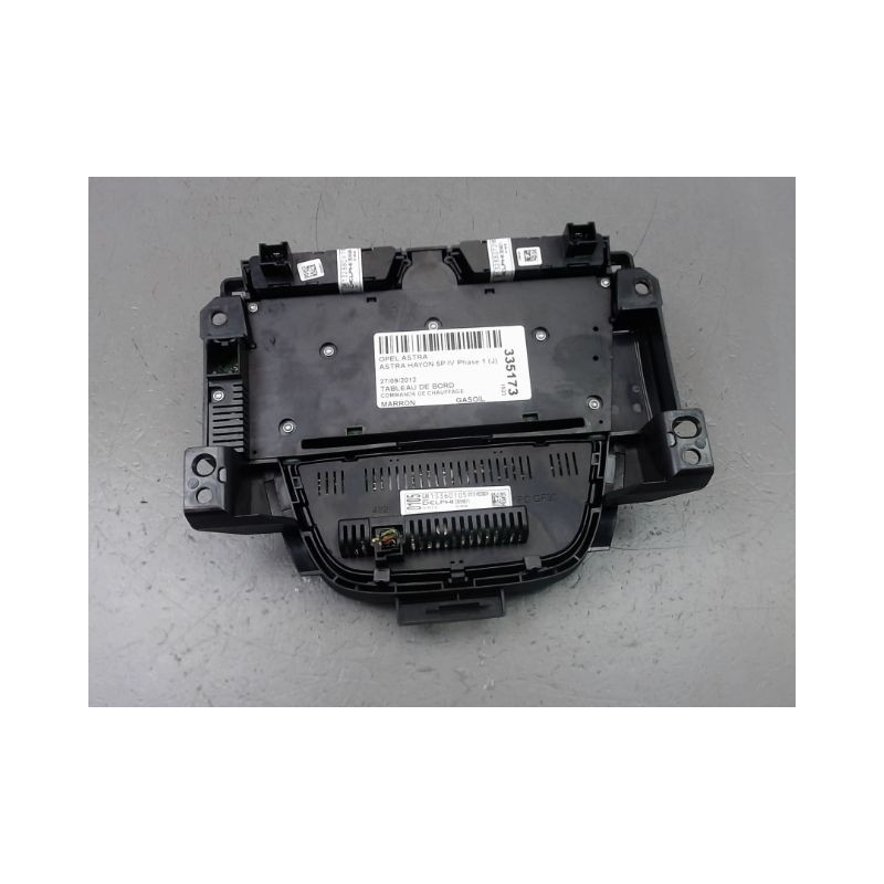 COMMANDE DE CHAUFFAGE OPEL ASTRA IV Phase 1 (J) 2010-2012