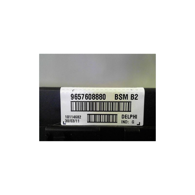 BOITE A FUSIBLES PEUGEOT 206+ 09-13