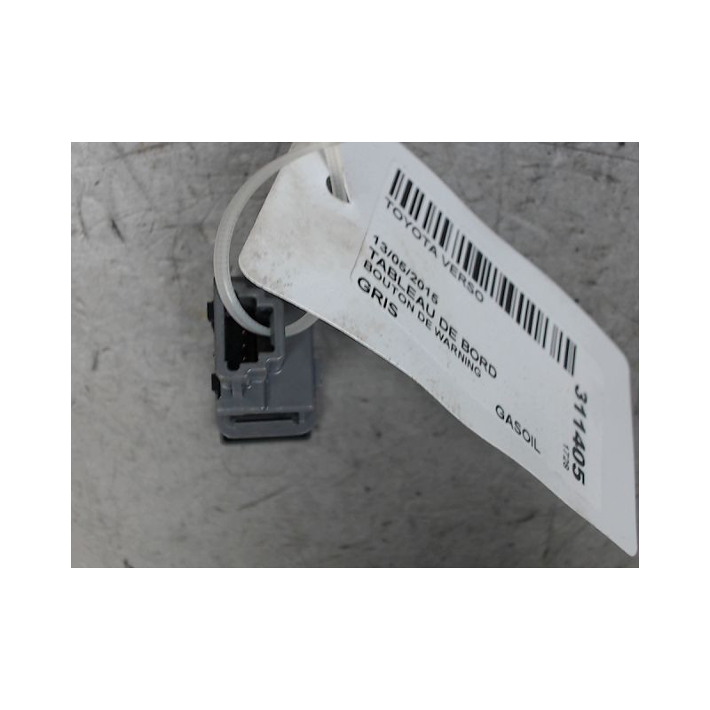 BOUTON DE WARNING TOYOTA VERSO