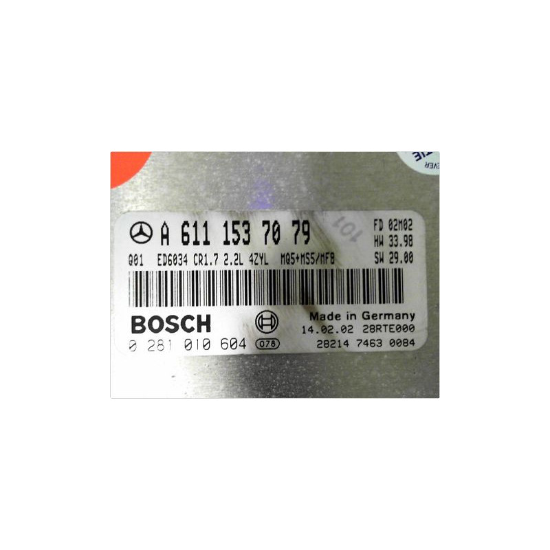 CALCULATEUR MOTEUR MERCEDES VITO COMBI 96-03