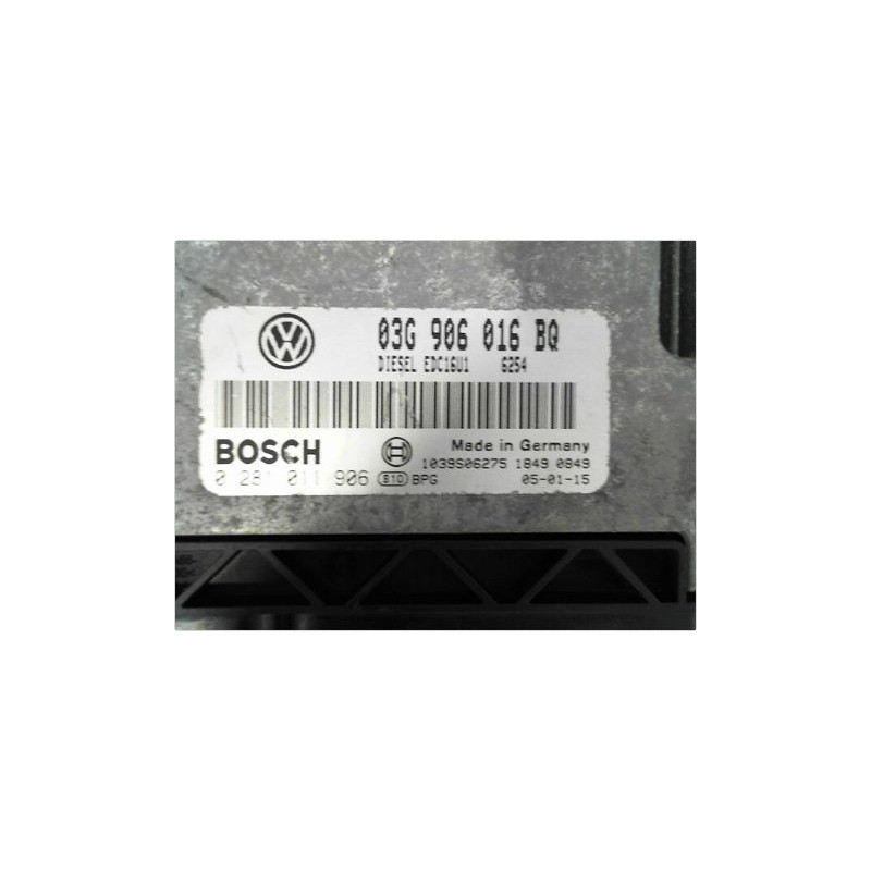 CALCULATEUR MOTEUR VOLKSWAGEN TOURAN 03-06