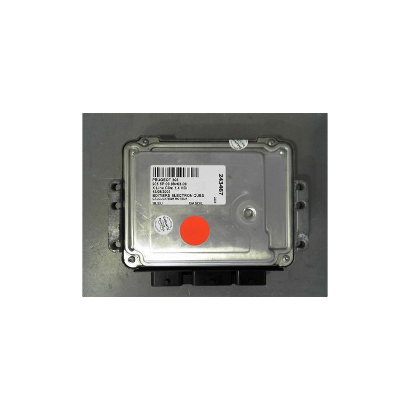CALCULATEUR MOTEUR PEUGEOT 206 98-09