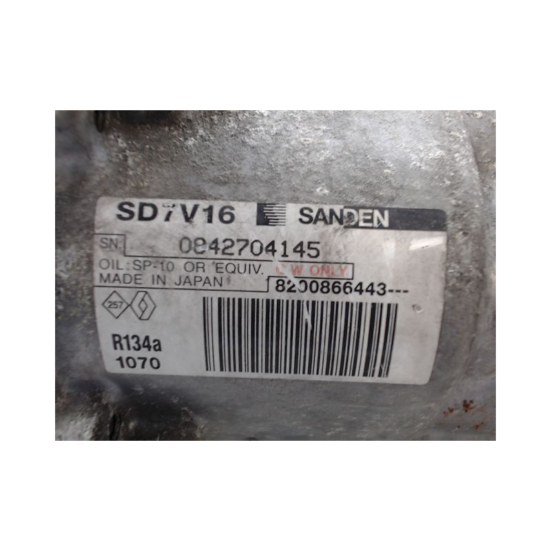 COMPRESSEUR AIR CONDITIONNE DACIA SANDERO