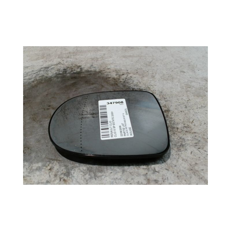 GLACE RETROVISEUR EXT G RENAULT CLIO III ESTATE 2008-