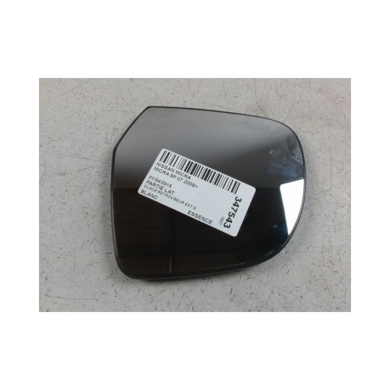 GLACE RETROVISEUR EXT G NISSAN MICRA 2009-