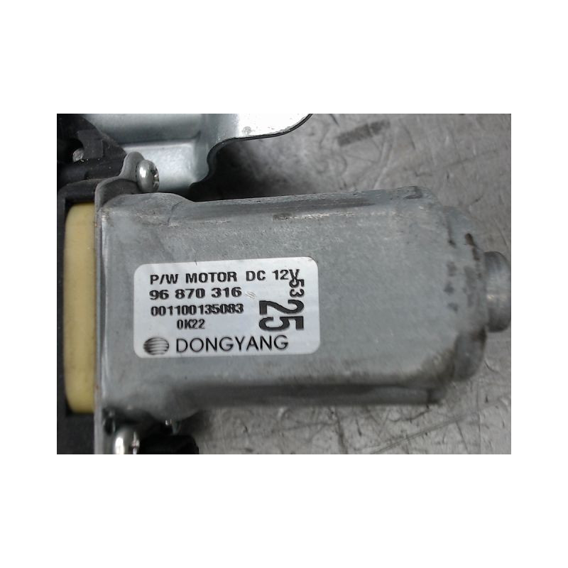 MECANISME+MOTEUR LEVE-GLACE AVANT GAUCHE CHEVROLET AVEO 2008-