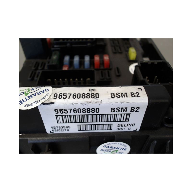 BOITE A FUSIBLES PEUGEOT 307 2001-2005
