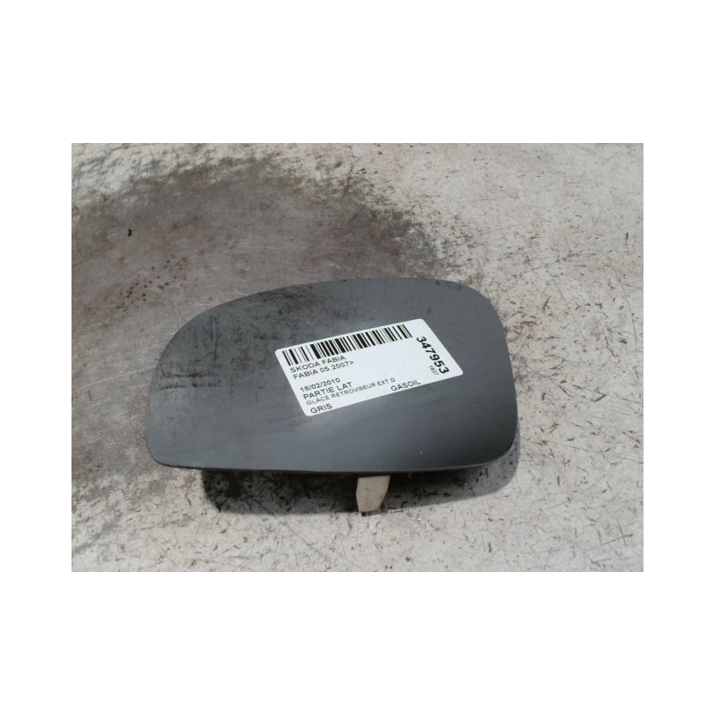 GLACE RETROVISEUR EXT G SKODA FABIA 2007-