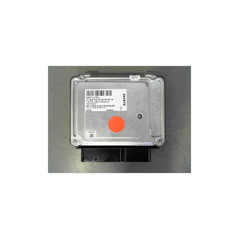 CALCULATEUR MOTEUR SEAT ALTEA PH2 09-16
