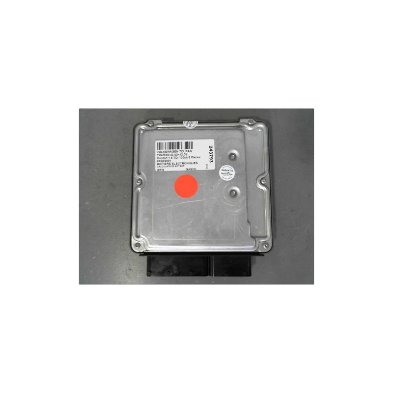 CALCULATEUR MOTEUR VOLKSWAGEN TOURAN 03-06