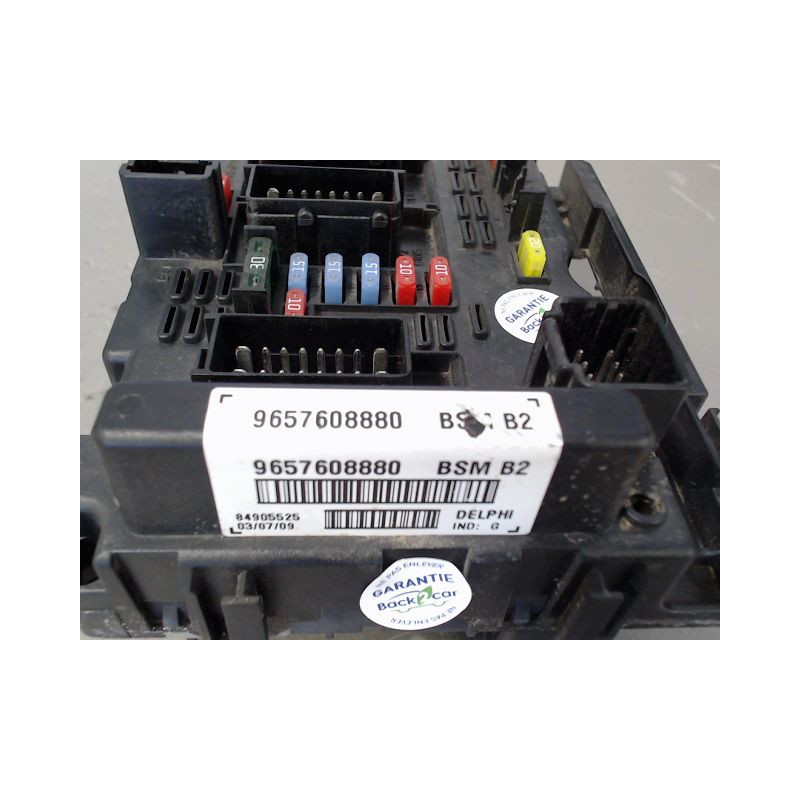 BOITE A FUSIBLES PEUGEOT 206+ 2009-