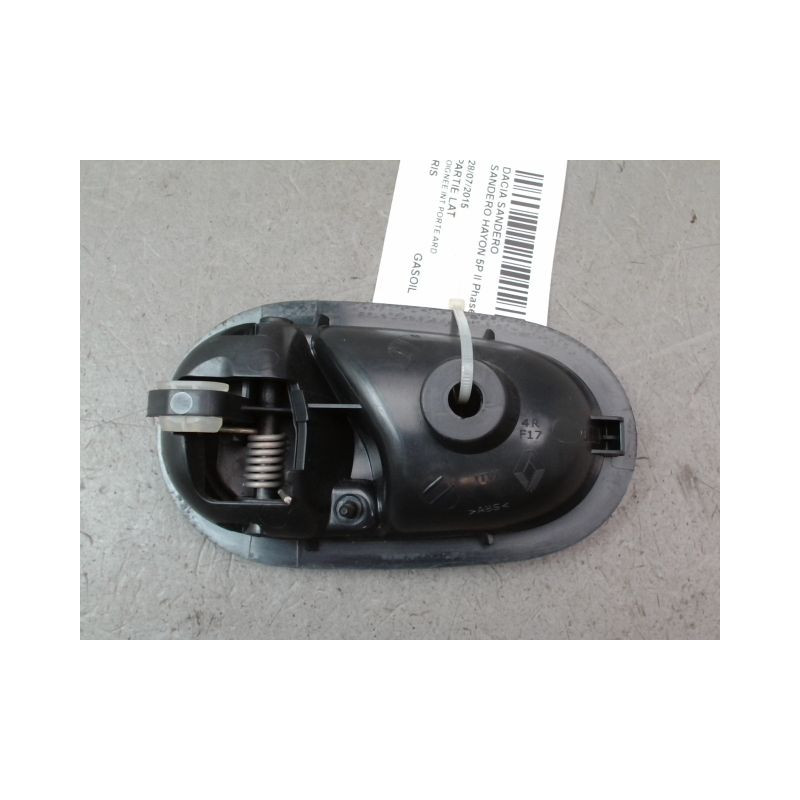 POIGNEE INTERIEURE PORTE ARRIERE DROIT DACIA SANDERO II Phase 1 2012-...