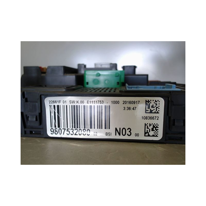 BOITIER GESTION HABITACLE PEUGEOT 208 PH2 2015-
