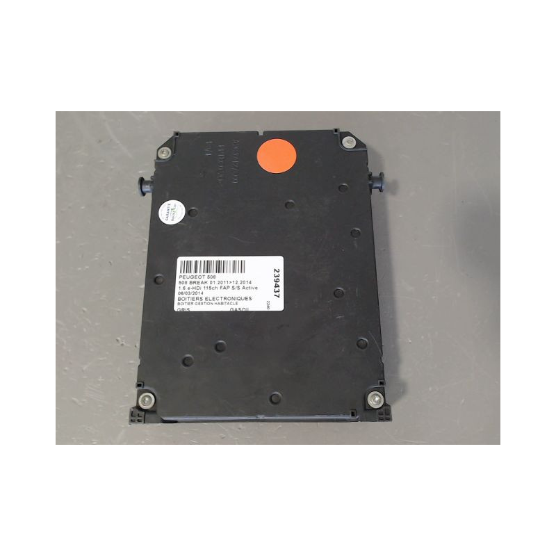 BOITIER GESTION HABITACLE PEUGEOT 508 BREAK 2011-2014