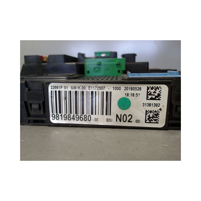 BOITIER GESTION HABITACLE PEUGEOT 208 PH2 2015-