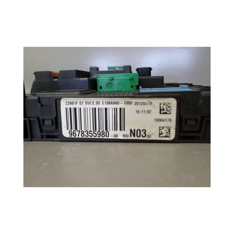 BOITIER GESTION HABITACLE PEUGEOT 208 12-15
