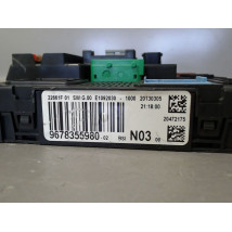 BOITIER GESTION HABITACLE PEUGEOT 208 12-15